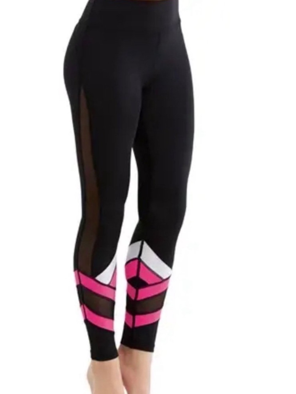 Women’s Black Mesh Leggings